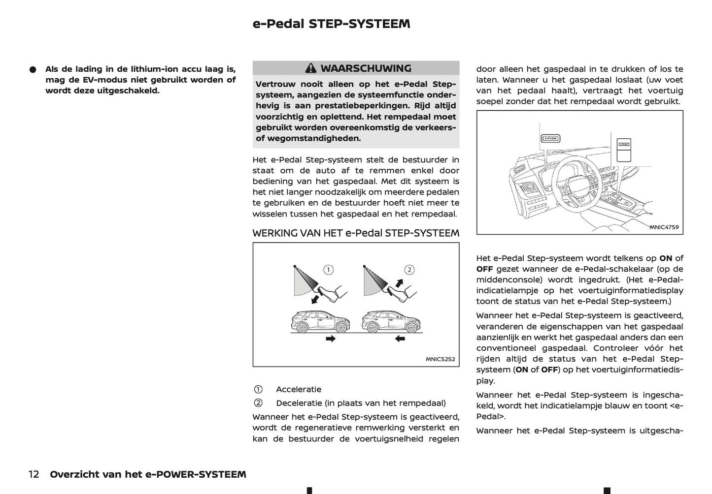 2026 Nissan Qashqai e-Power Owner's Manual | Dutch