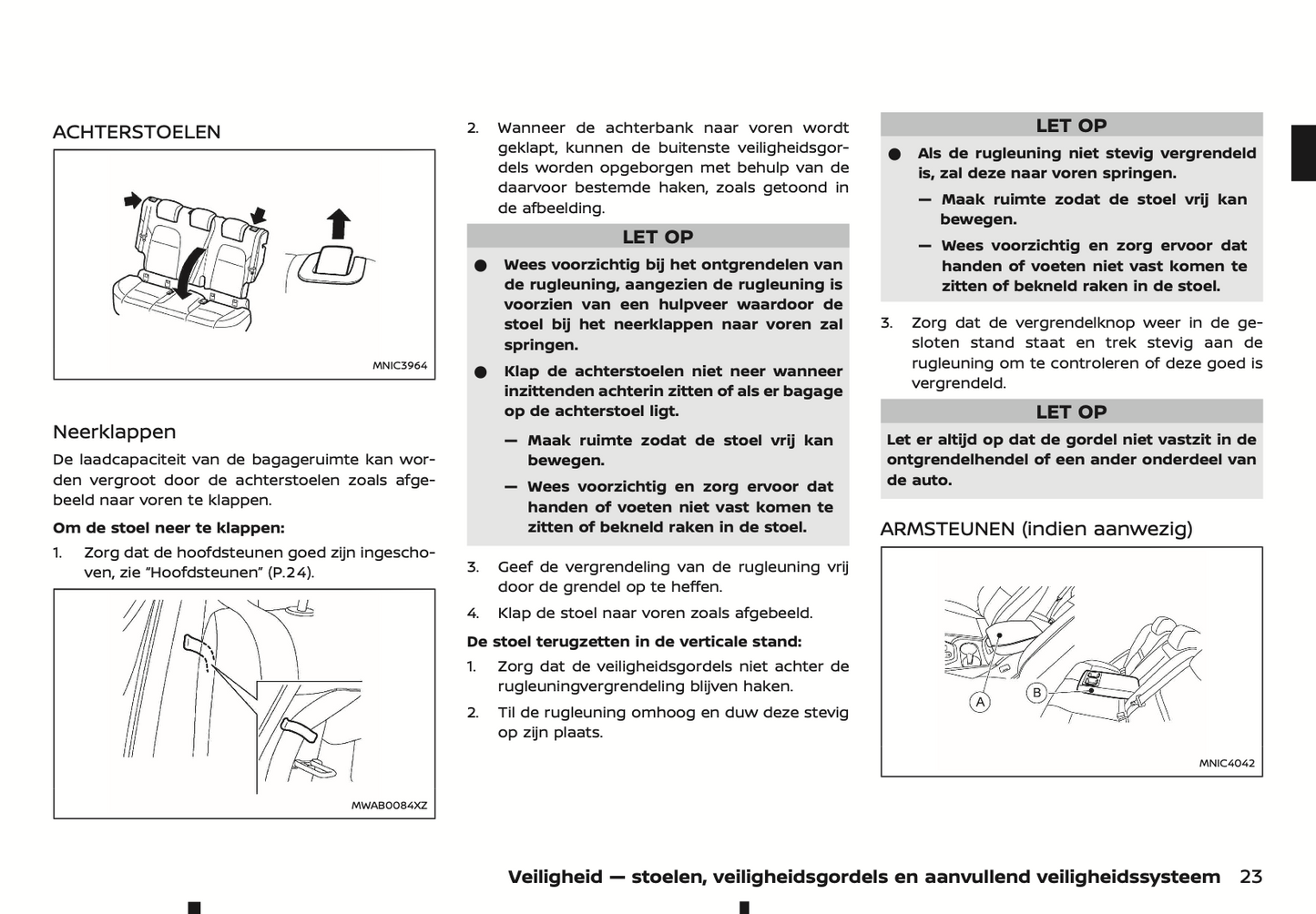 2024 Nissan Qashqai Owner's Manual | Dutch