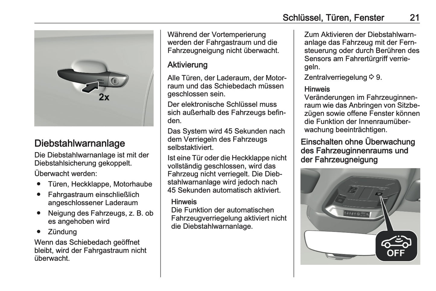 2024-2025 Opel Astra Owner's Manual | German