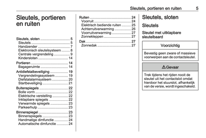 2024-2025 Opel Astra Owner's Manual | Dutch