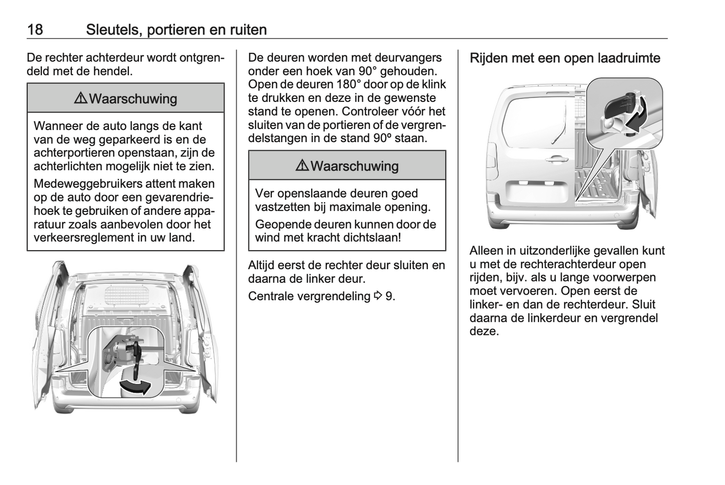 2024 Opel Combo Owner's Manual | Dutch