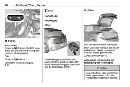 2023-2025 Opel Corsa Bedienungsanleitung | Deutsch