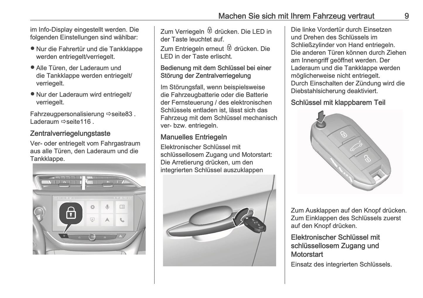 2025 Opel Corsa Bedienungsanleitung | Deutsch