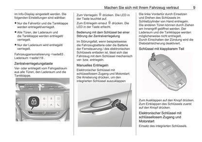 2025 Opel Corsa Bedienungsanleitung | Deutsch