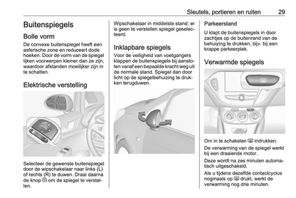 2016-2017 Opel Corsa Owner's Manual | Dutch