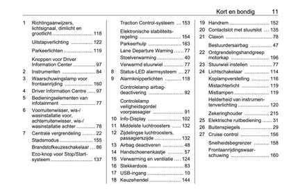 2017 Opel Corsa Owner's Manual | Dutch
