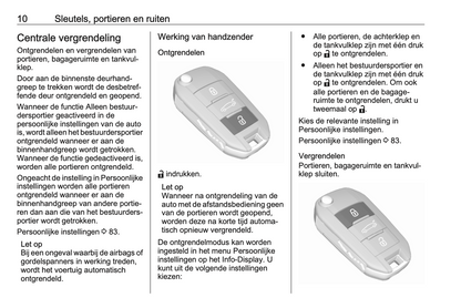 2023 Opel Corsa/Corsa-e Owner's Manual | Dutch