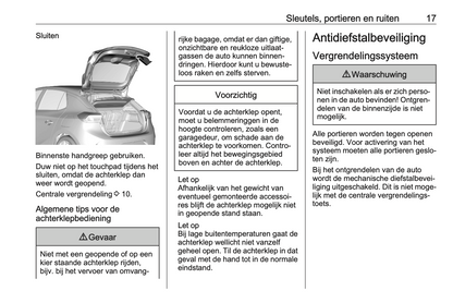 2023 Opel Corsa/Corsa-e Owner's Manual | Dutch