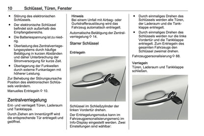 2023-2024 Opel Crossland Bedienungsanleitung | Deutsch