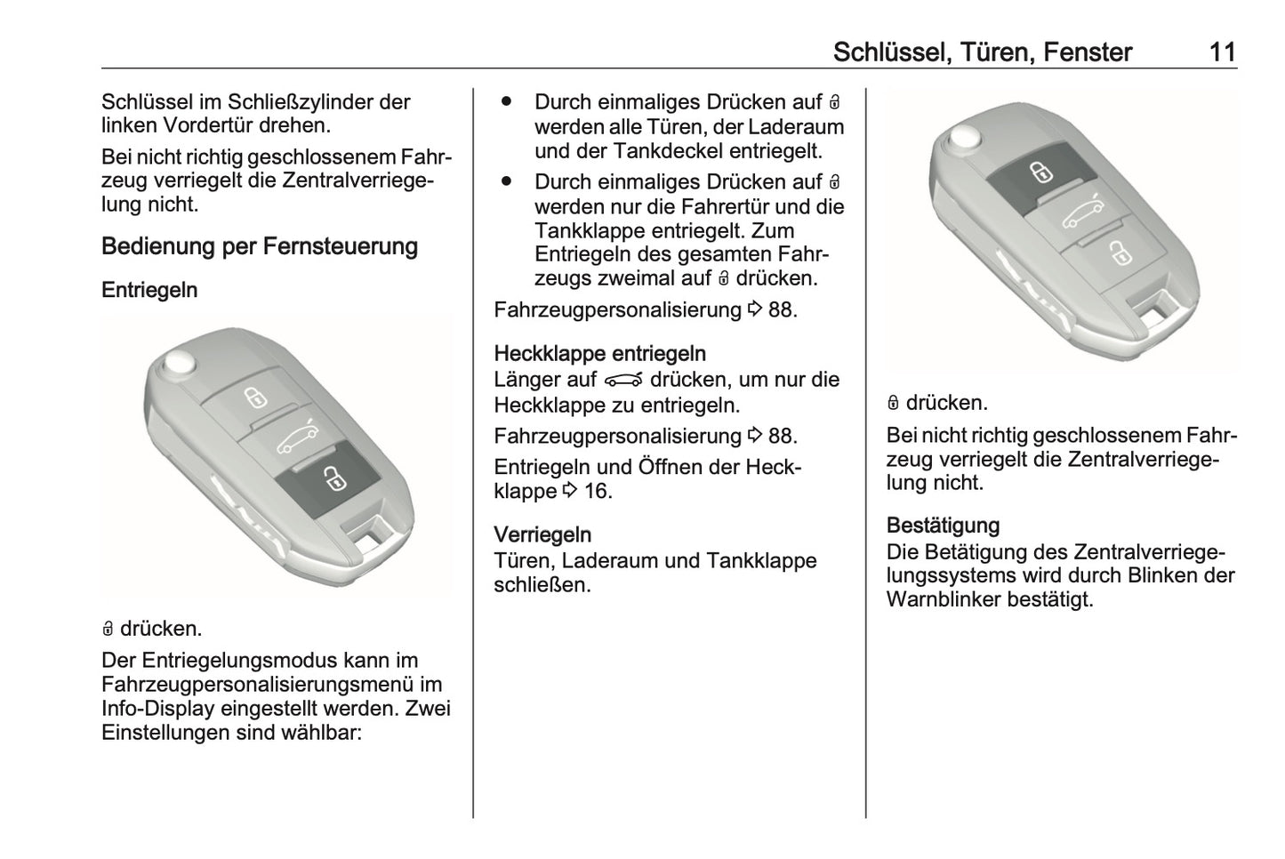 2023-2024 Opel Crossland Bedienungsanleitung | Deutsch