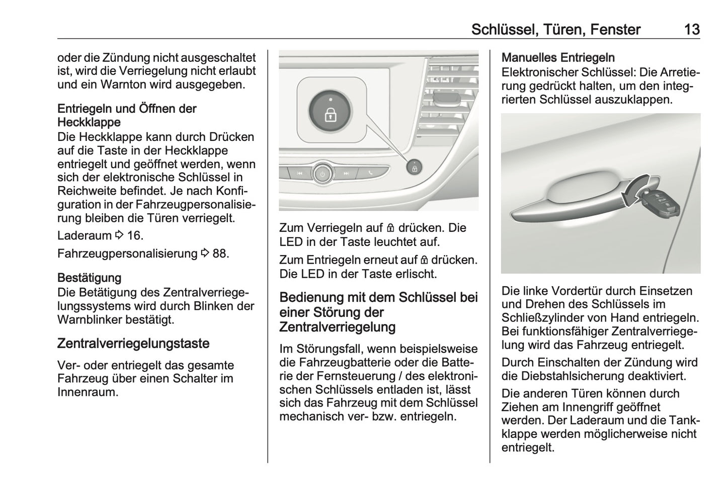 2023-2024 Opel Crossland Bedienungsanleitung | Deutsch