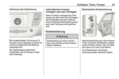 2023-2024 Opel Crossland Bedienungsanleitung | Deutsch