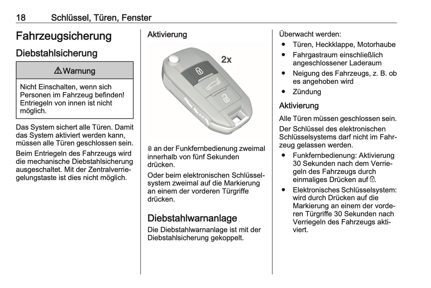 2023-2024 Opel Crossland Bedienungsanleitung | Deutsch