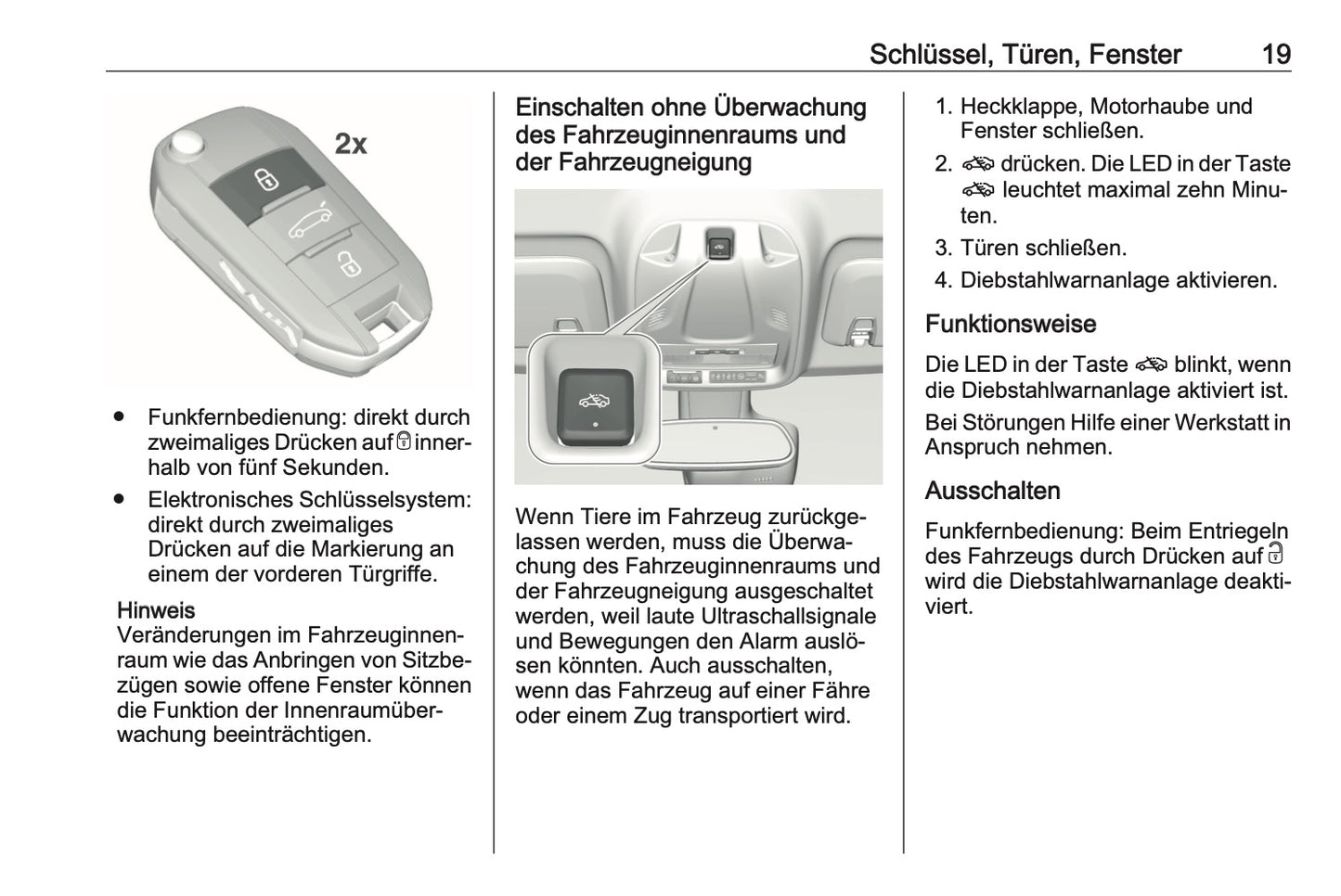 2023-2024 Opel Crossland Bedienungsanleitung | Deutsch