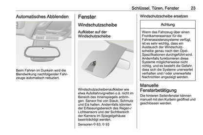 2023-2024 Opel Crossland Bedienungsanleitung | Deutsch