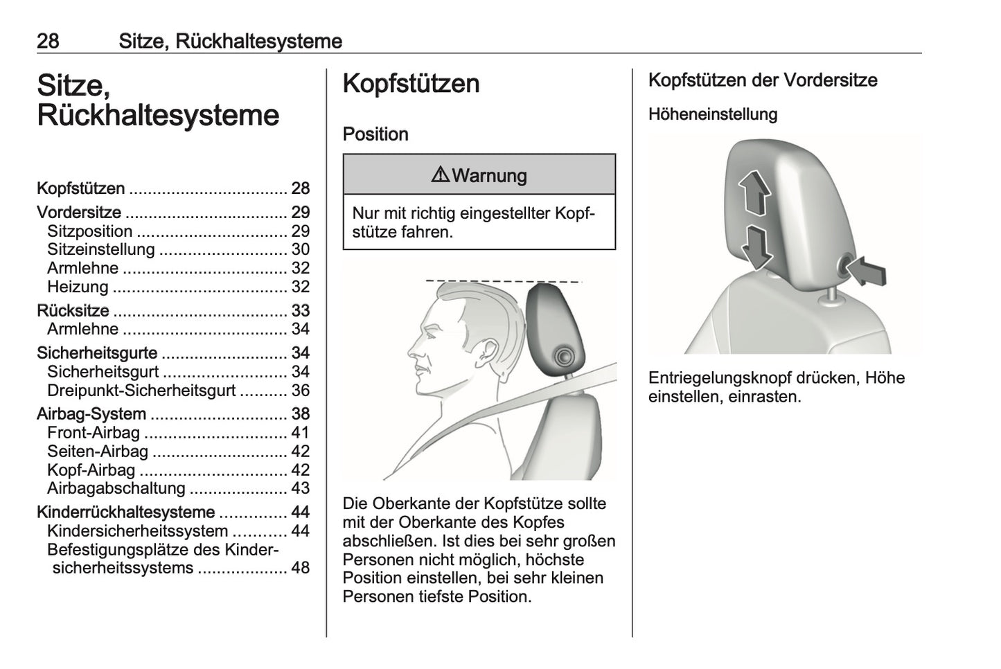 2023-2024 Opel Crossland Bedienungsanleitung | Deutsch
