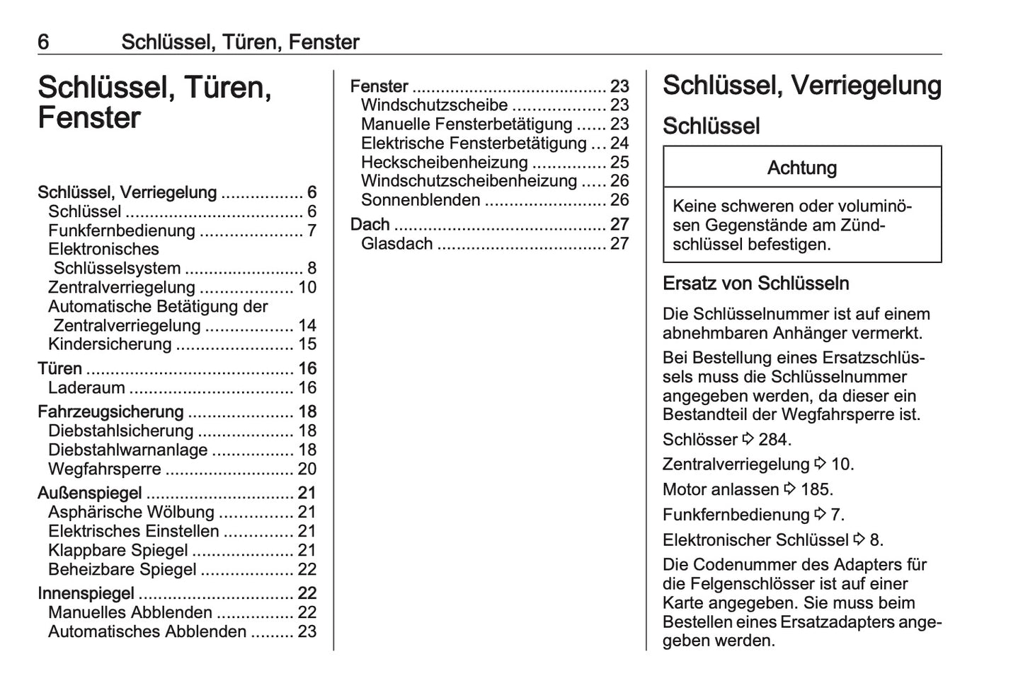 2023-2024 Opel Crossland Bedienungsanleitung | Deutsch