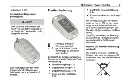 2023-2024 Opel Crossland Bedienungsanleitung | Deutsch