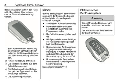 2023-2024 Opel Crossland Bedienungsanleitung | Deutsch