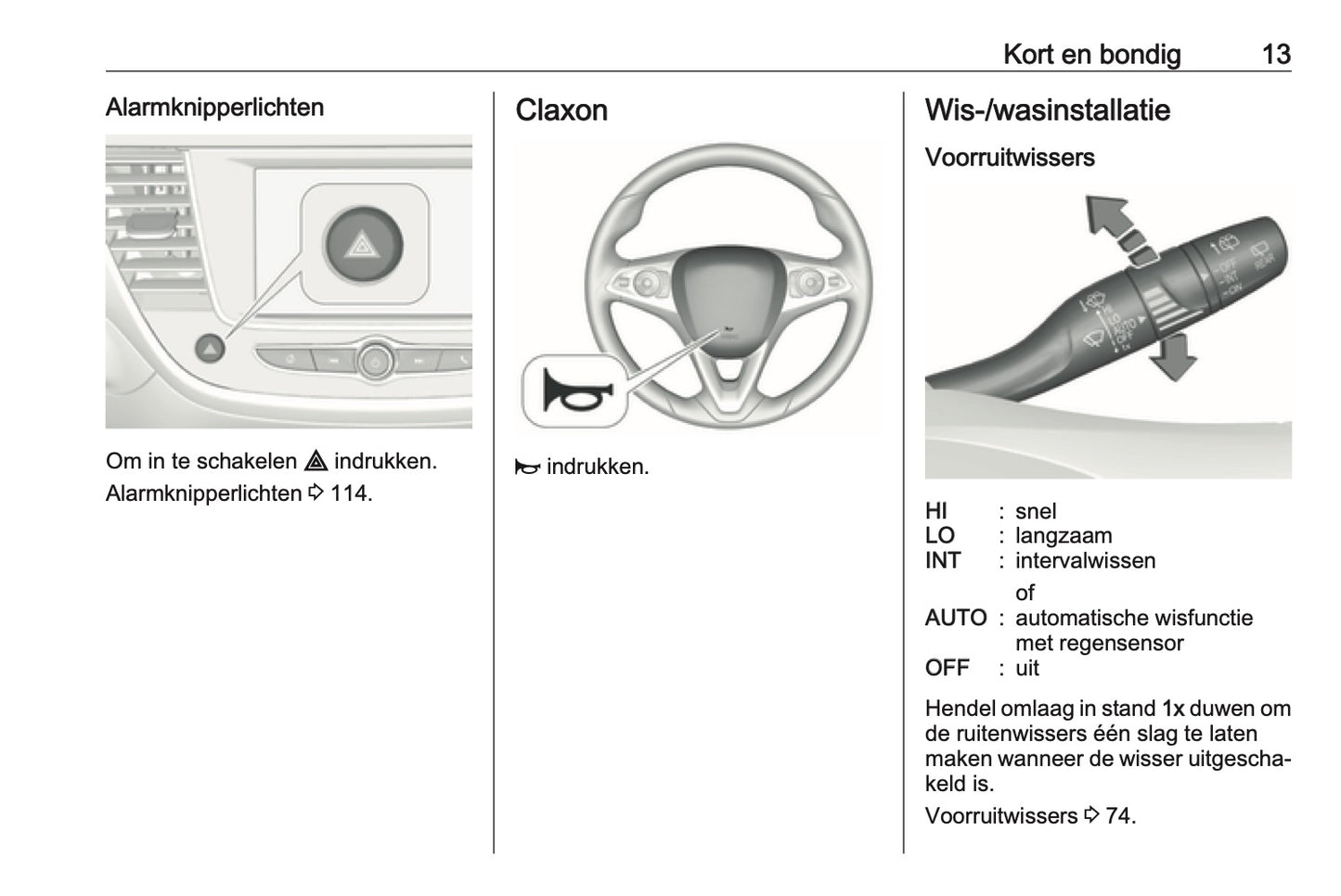 2018 Opel Crossland X Owner's Manual | Dutch