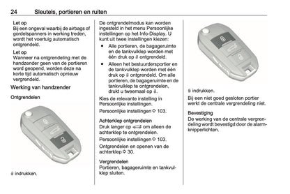 2018 Opel Crossland X Owner's Manual | Dutch