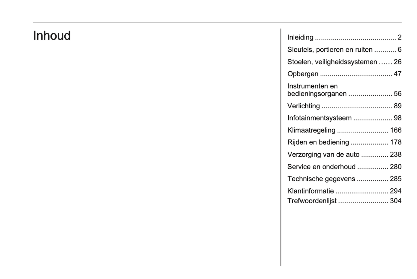 2023-2024 Opel Crossland Bedienungsanleitung | Niederländisch