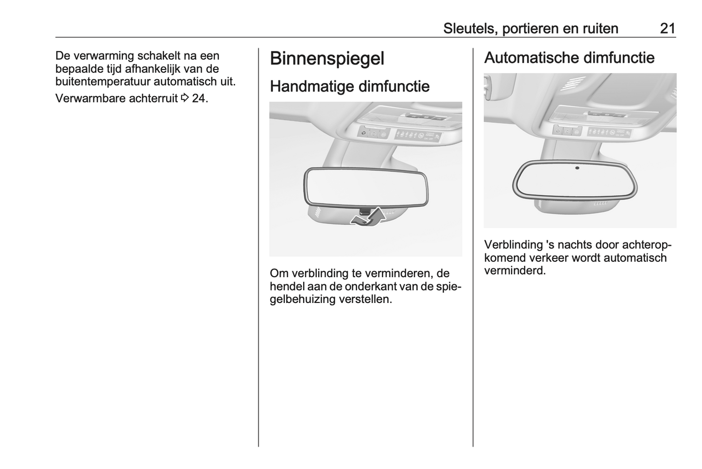 2023-2024 Opel Crossland Owner's Manual | Dutch