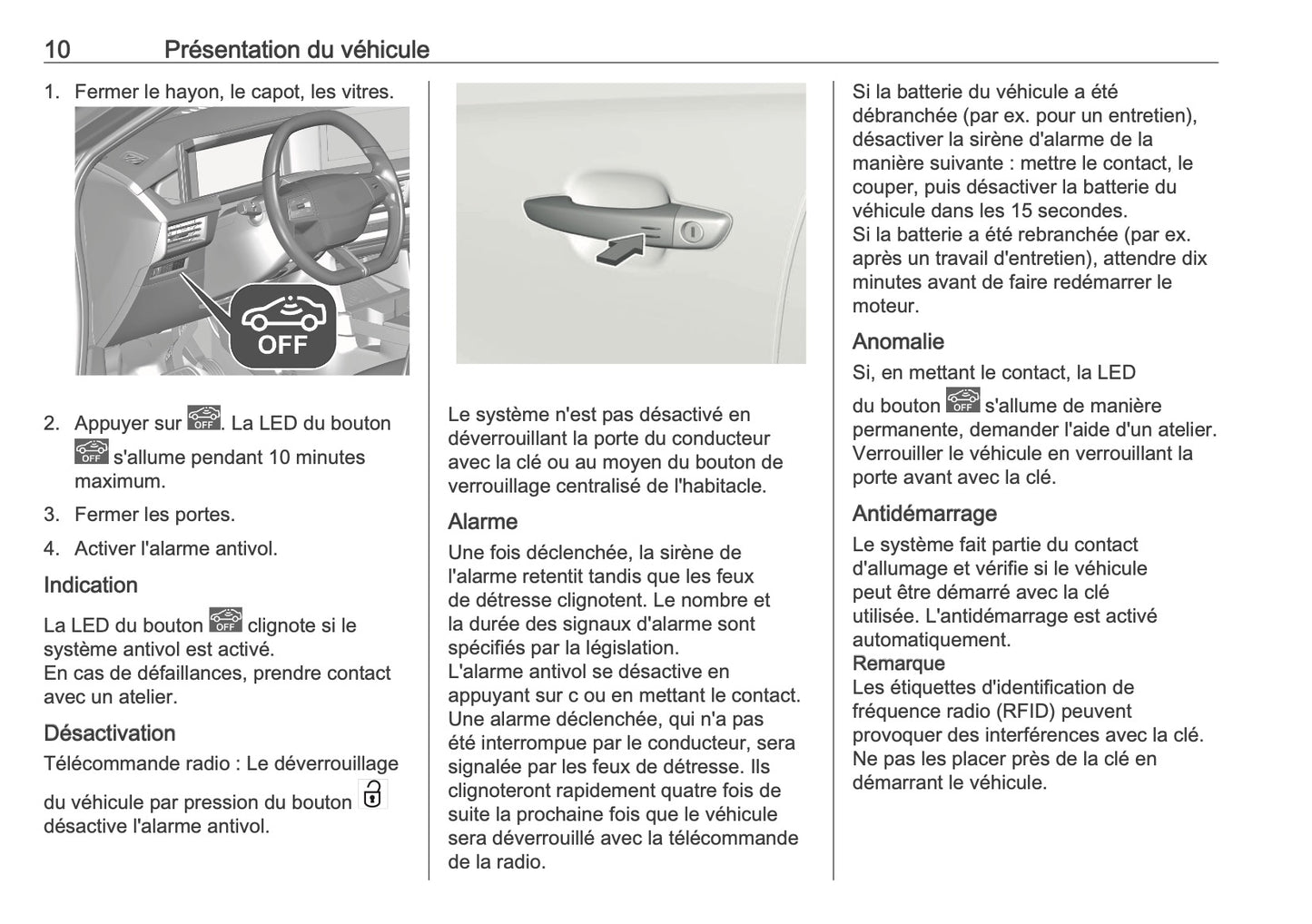 2025 Opel Frontera Owner's Manual | French