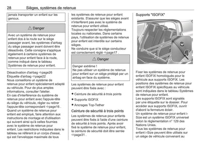 2025 Opel Frontera Owner's Manual | French