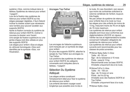 2025 Opel Frontera Owner's Manual | French