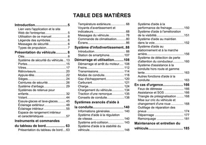 2026 Opel Frontera Owner's Manual | French