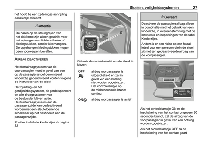 2024-2025 Opel Frontera Owner's Manual | Dutch