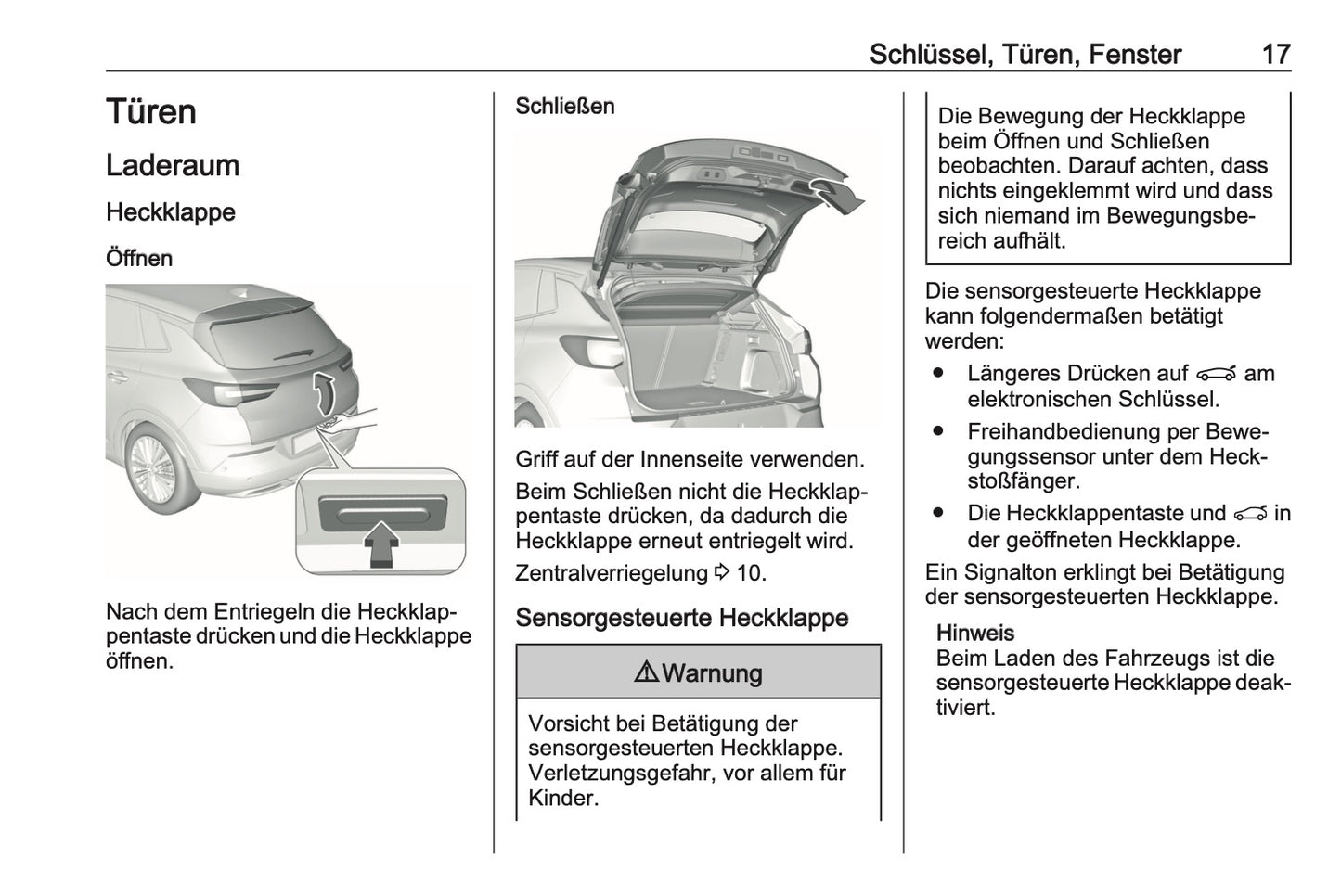 2023-2024 Opel Grandland Bedienungsanleitung | Deutsch