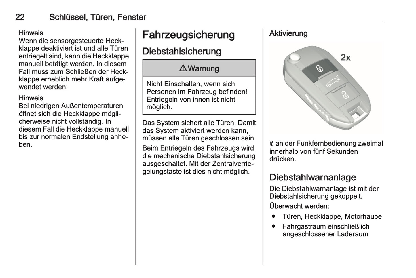 2023-2024 Opel Grandland Bedienungsanleitung | Deutsch