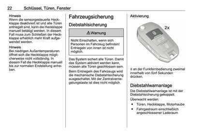 2023-2024 Opel Grandland Bedienungsanleitung | Deutsch