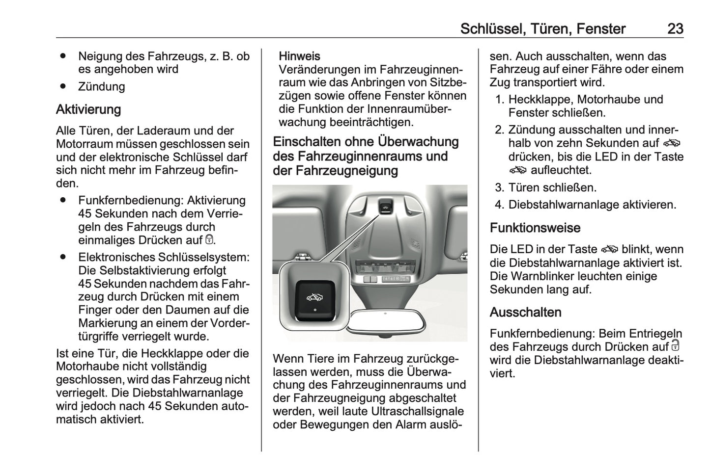 2023-2024 Opel Grandland Bedienungsanleitung | Deutsch