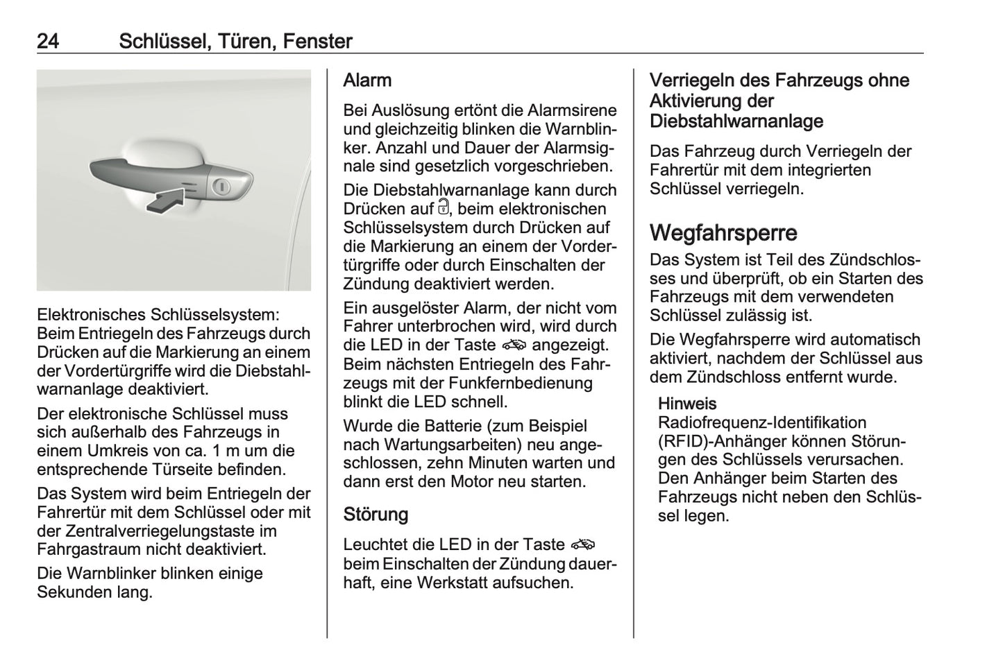 2023-2024 Opel Grandland Bedienungsanleitung | Deutsch