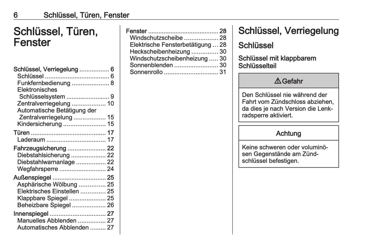 2023-2024 Opel Grandland Bedienungsanleitung | Deutsch