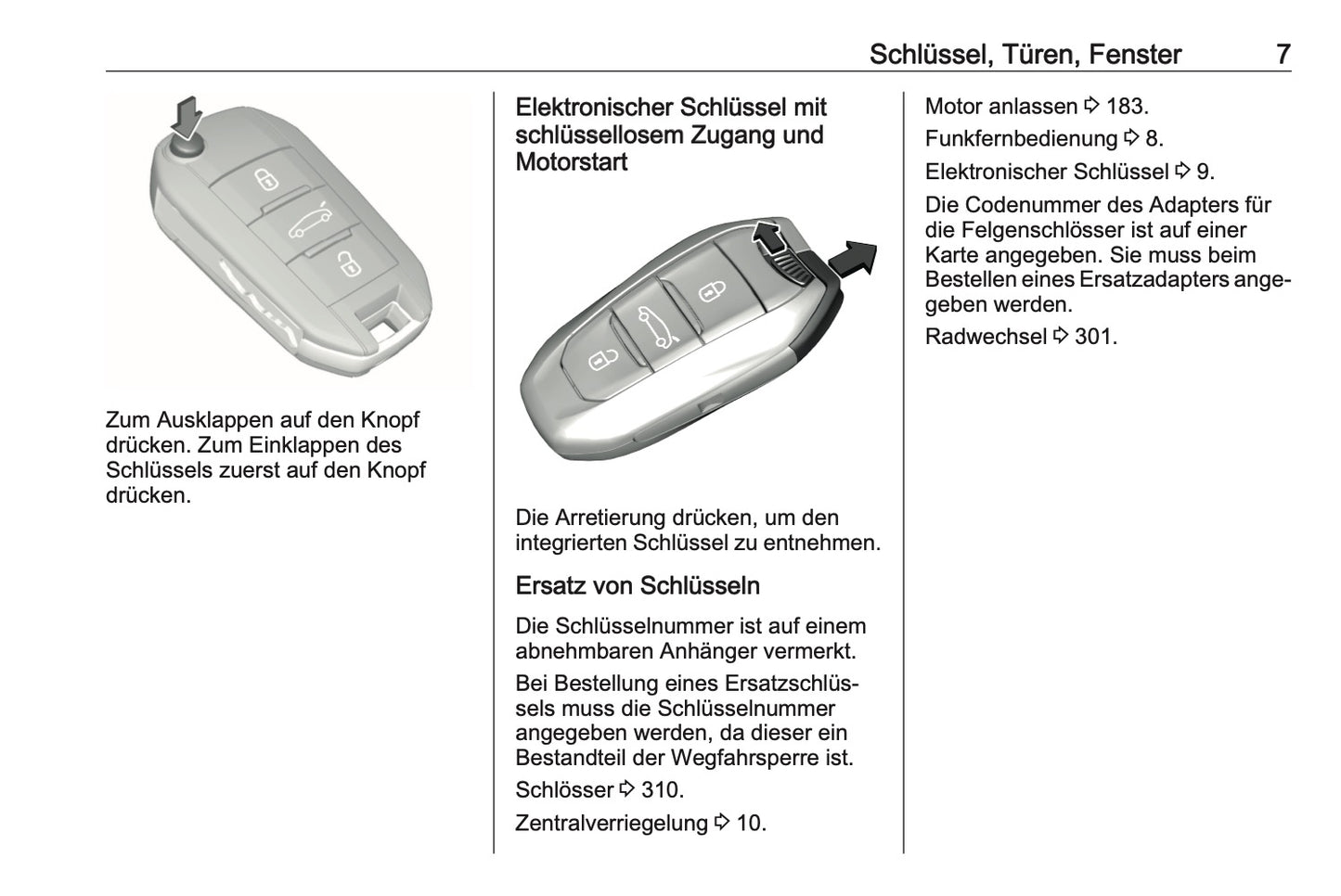 2023-2024 Opel Grandland Bedienungsanleitung | Deutsch