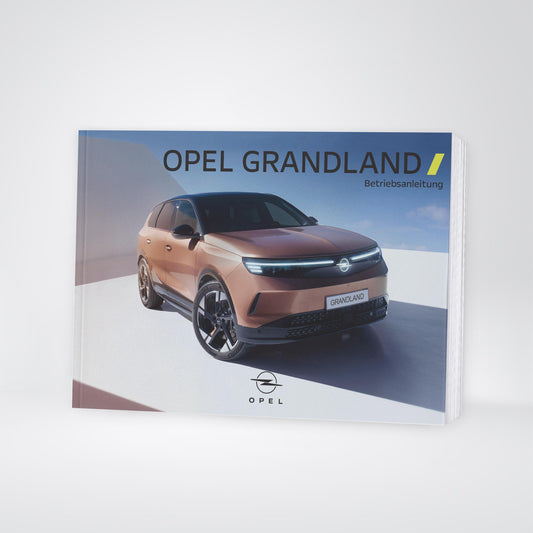 2024-2025 Opel Grandland Bedienungsanleitung | Deutsch