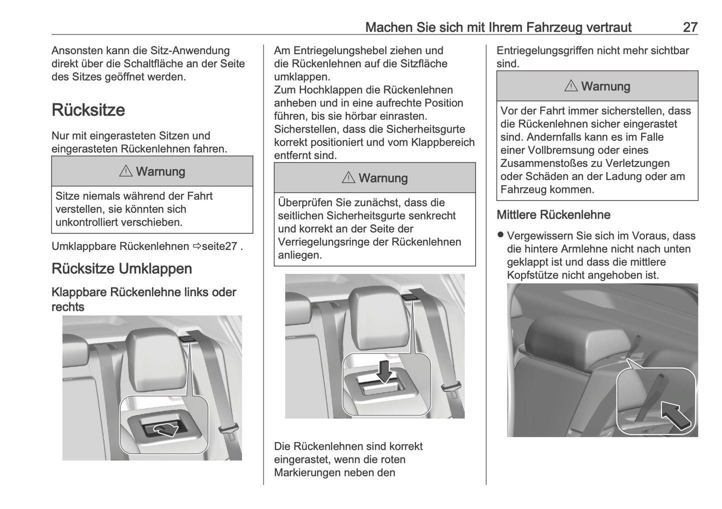 2025 Opel Grandland Bedienungsanleitung | Deutsch