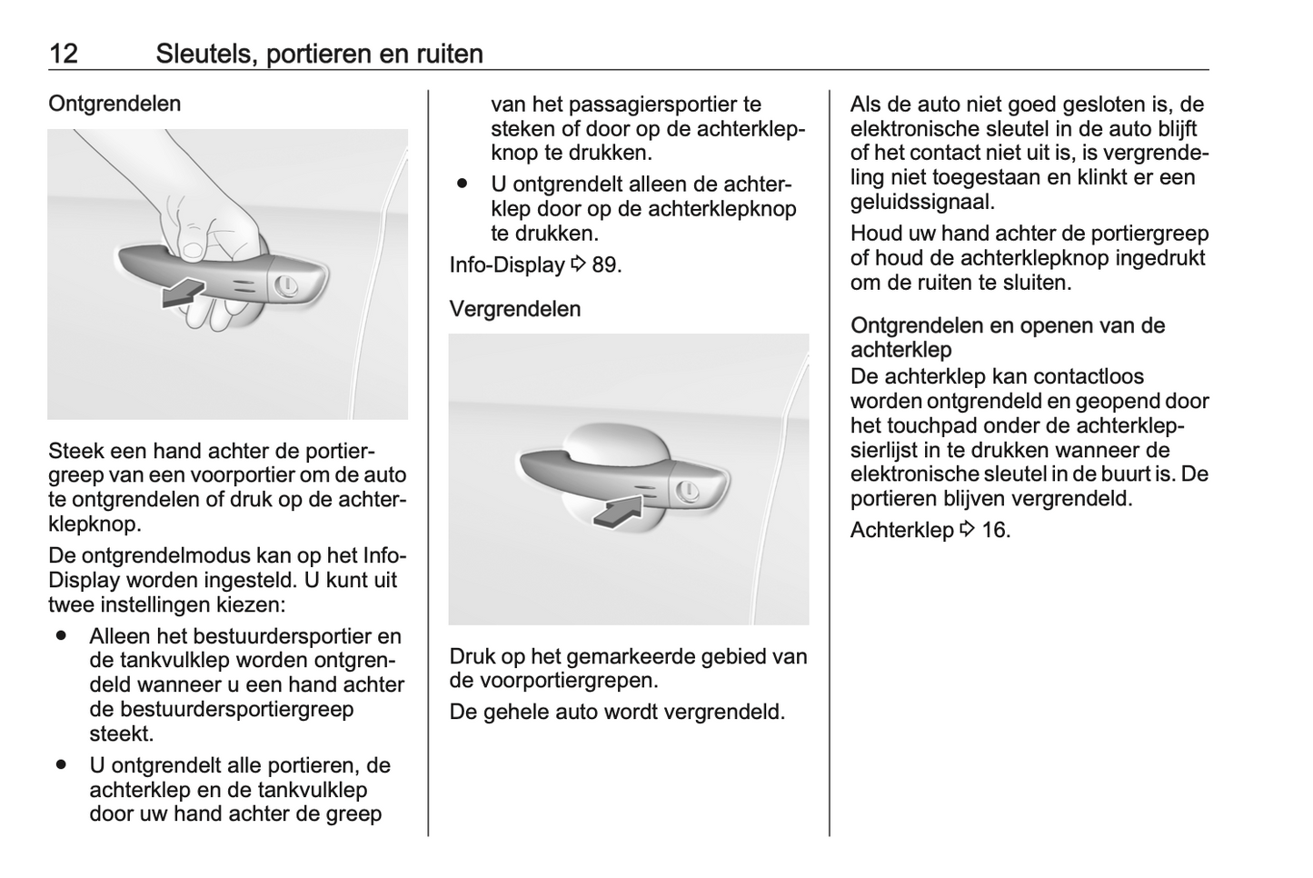 2023-2024 Opel Grandland Owner's Manual | Dutch