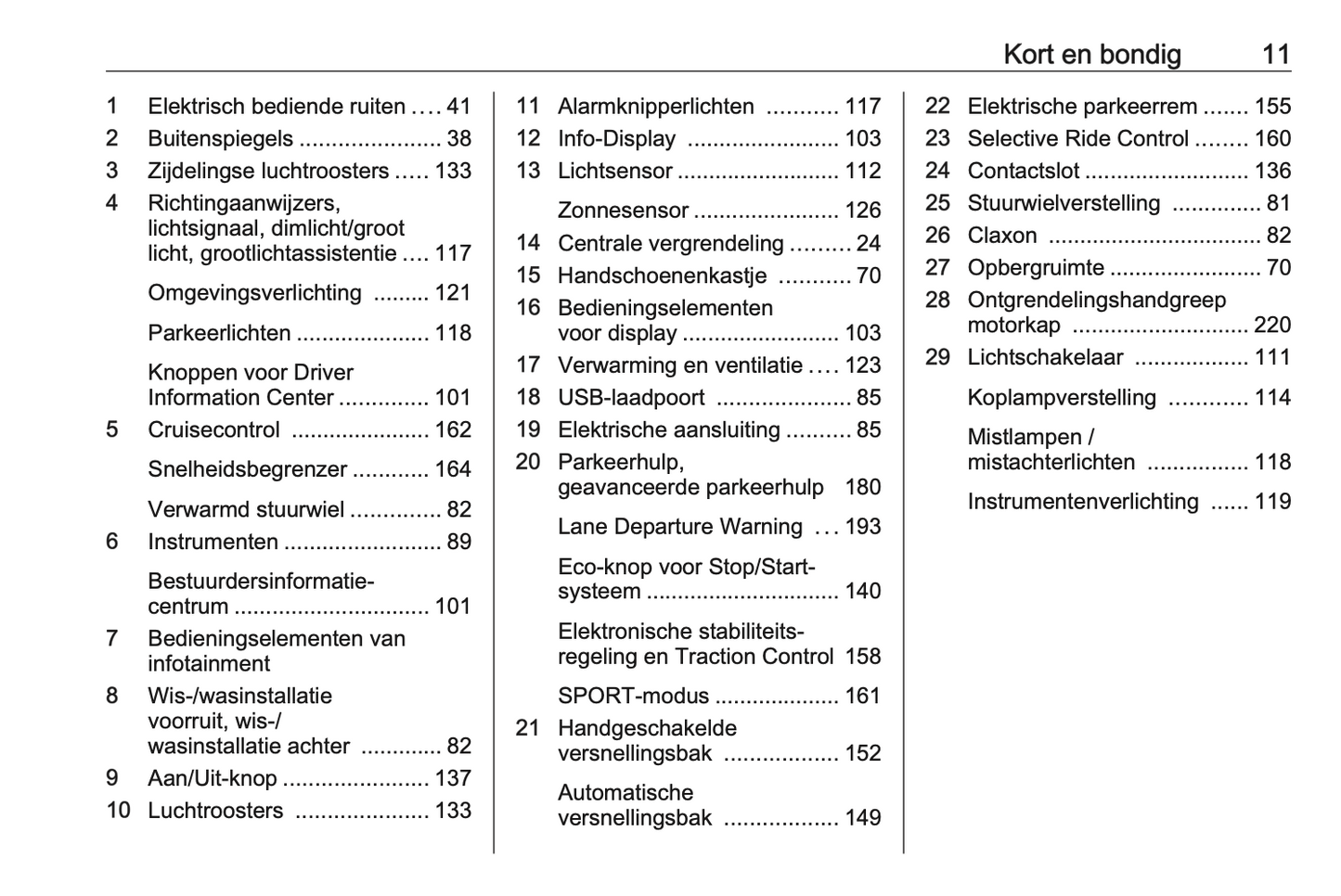 2020-2022 Opel Grandland X Owner's Manual | Dutch