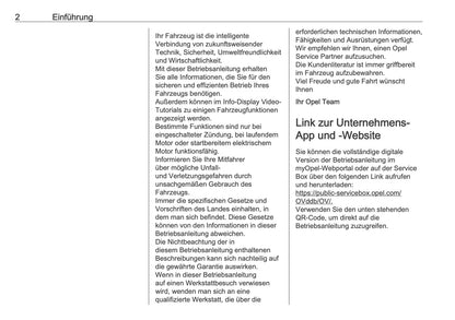 2025-2026 Opel Mokka Bedienungsanleitung | Deutsch