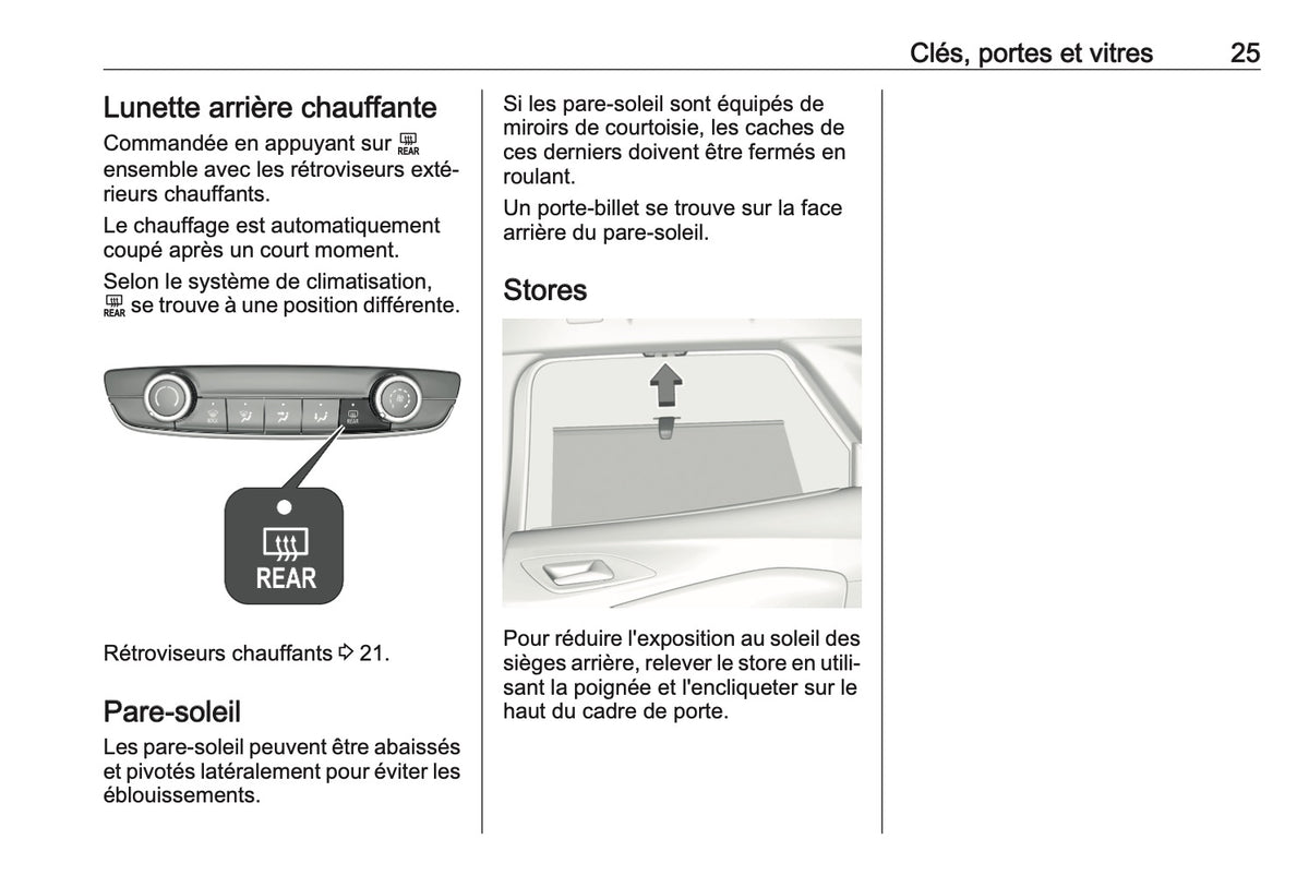 2023 Opel Mokka Owner's Manual | French