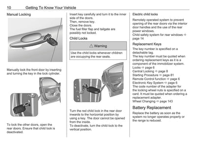 2025-2026 Opel Mokka Owner's Manual | English