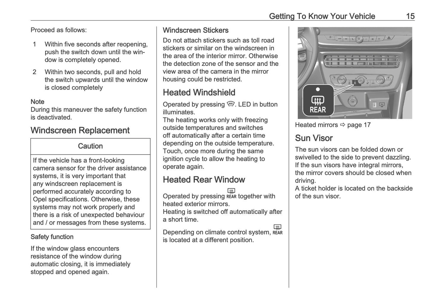 2025-2026 Opel Mokka Owner's Manual | English