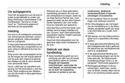 2013-2014 Opel Mokka Owner's Manual | Dutch