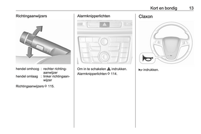 2015-2016 Opel Mokka Owner's Manual | Dutch