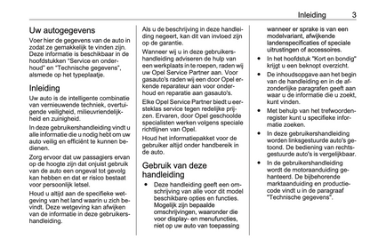 2015-2016 Opel Mokka Owner's Manual | Dutch